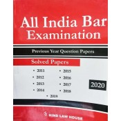 Hind Law House's All India Bar Examinations Solved Papers (AIBE 2011-2019)